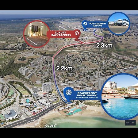 Hostel Luxury Backpackers Port Elizabeth Exterior foto